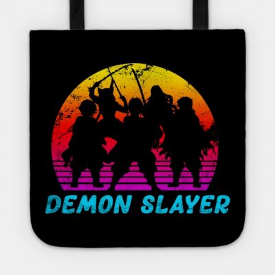 Retro Anime Demonslayer Day Gifts Tote Official Haikyuu Merch