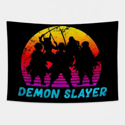 Retro Anime Demonslayer Day Gifts Tapestry Official Haikyuu Merch