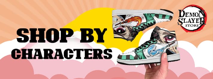 shop by characters banner