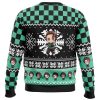 Chibi Christmas Tanjiro DS PC Ugly Christmas Sweater back mockup 1 - Demon Slayer Merch