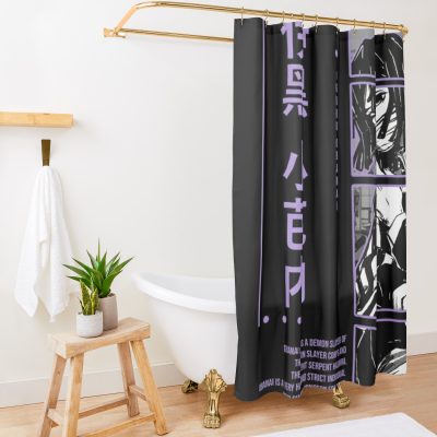 Demon Slayer - Obanai Iguro Shower Curtain Official Demon Slayer Merch