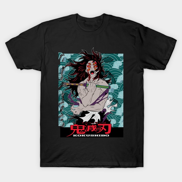 Kokushibo Demon Slayer Anime T-Shirt